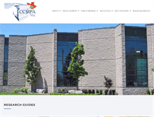 Tablet Screenshot of ccmpa.ca